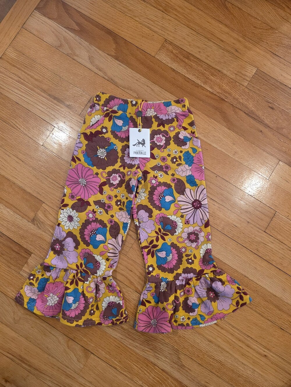 Finding Foxtale Floral Retro Flare Leggings